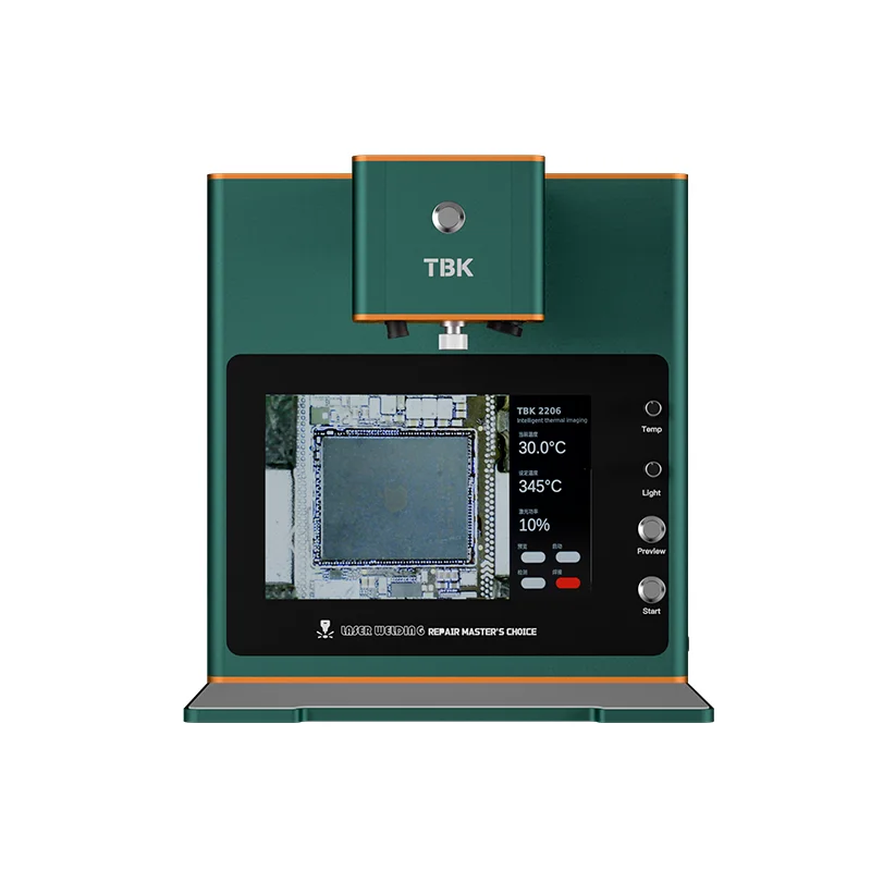 TBK‑2206 4‑in‑1 Laser Welding Machine with Microscope – Mobile Phone Motherboard IC Chip Desoldering Repair Tool