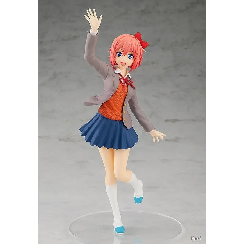 Good Smile POP UP PARADE Genuine Doki Doki Literature Club! Anime Figure Sayori Action Toys Boys Girls Gift Collectible Model