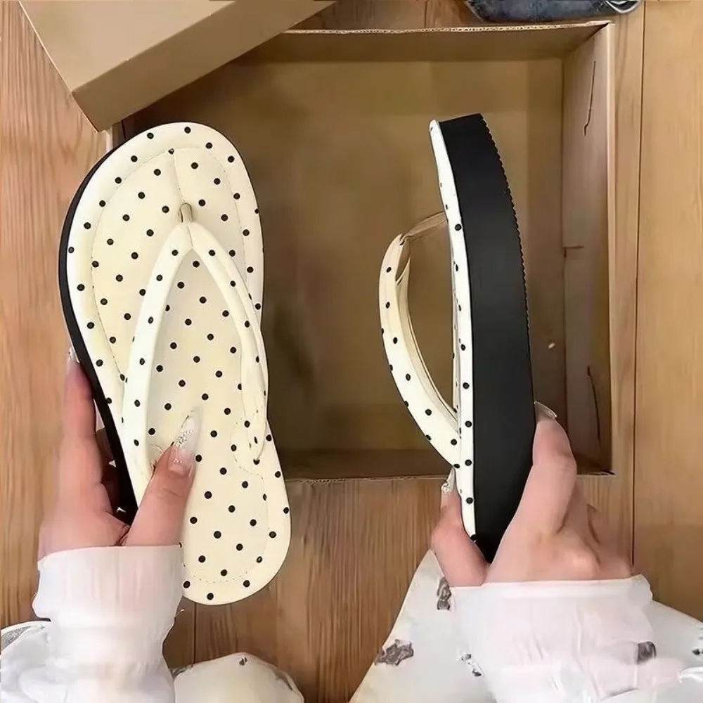 chinelo-de-plataforma-com-estampa-de-poa-solado-grosso-sandalias-antiderrapantes-respiravel-chinelo-de-praia-para-o-verao