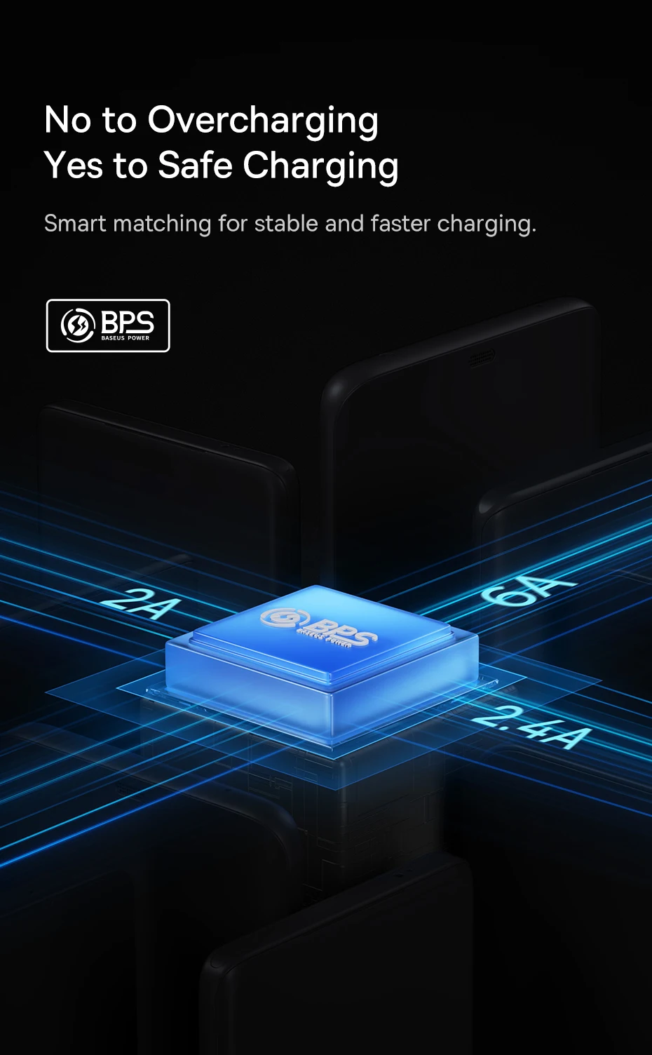 Cable USB Tipo C 3 en 1 Baseus, Cable de Carga Rápida de 100W para Honor 50 Pro, Cargador para Teléfono Xiaomi Samsung, 
