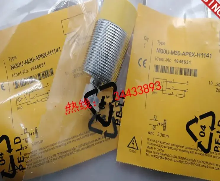 

3pcs New High Quality Proximity switch NI20U-M30-AN6X-H1141 NI20U-M30-AP6X-H1141 NI30U-M30-AP6X-H1141 NI30U-M30-AN6X-H1141
