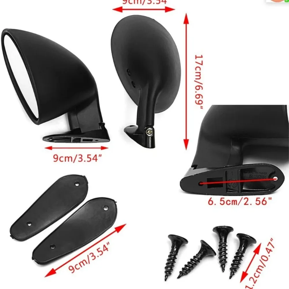 Universal Car Accessories,1set Classic Rearview Mirror,car Side Rear Mirror,California Style Car Mirror,universal Car Mirror
