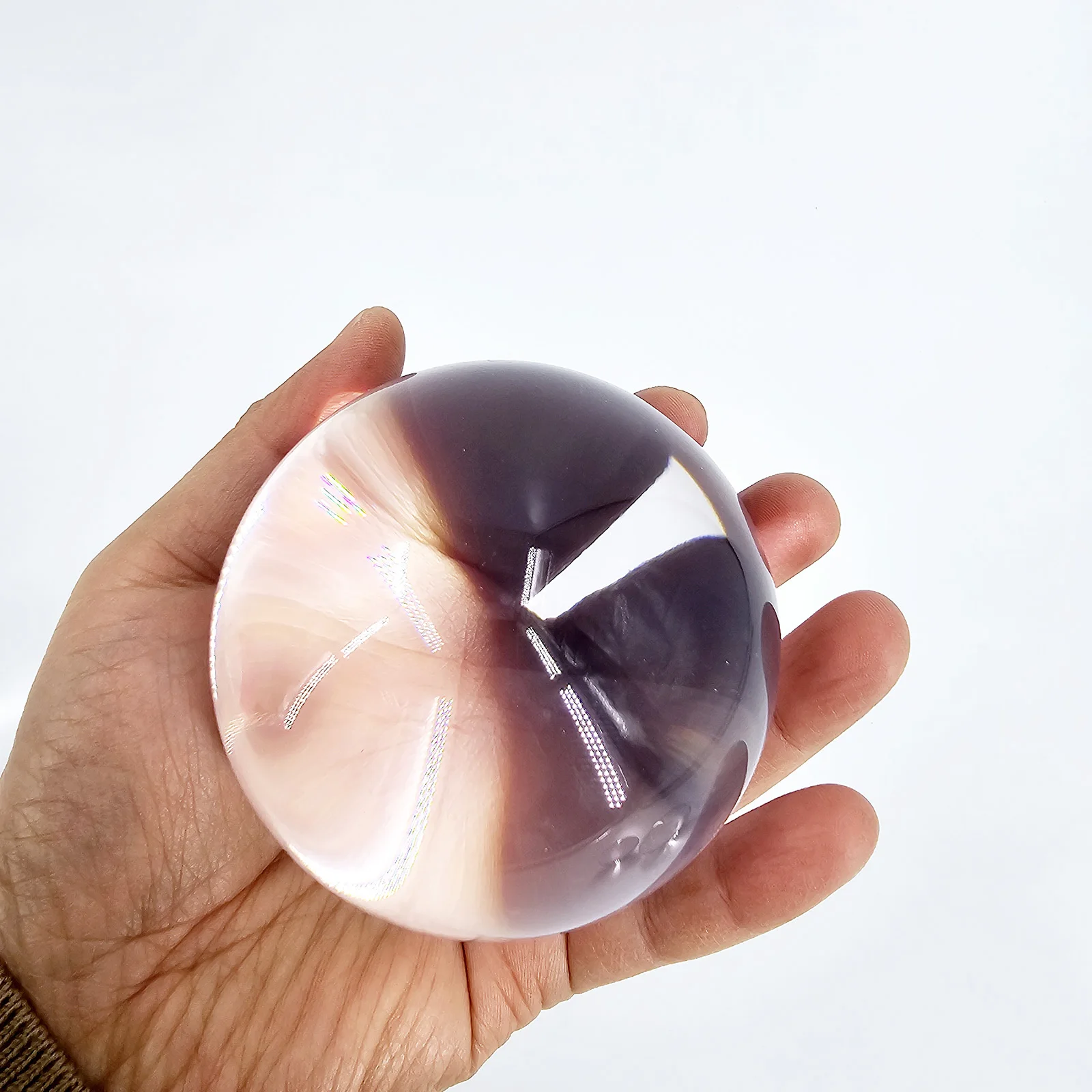 Balle De Contact Acrylique Transparente 100 Mm Juggle Dream - Jonglerie Performance Manipulation