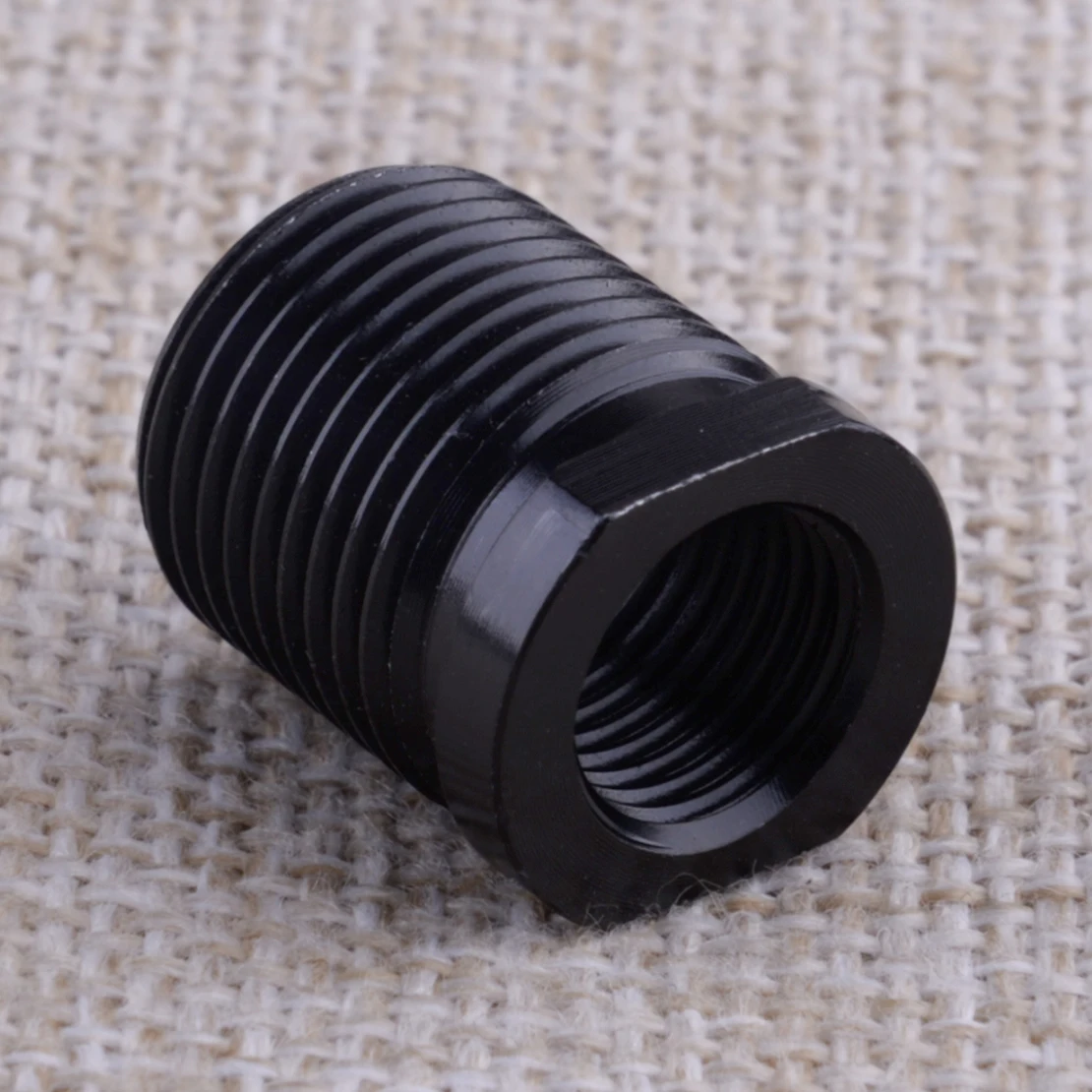 

Автомобильная ручка переключения передач, резьба, гайка-переходник, вставной разъем M12x1,25, черный алюминиевый сплав