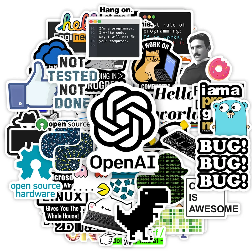 50 adesivi casuali per hacker, adesivi per la sicurezza informatica, adesivi impermeabili, adesivi per hacking etico, adesivi tecnologici, adesivi per laptop per programmatori - Italia 50 adesivi casuali per hacker, adesivi per la sicurezza informatica, adesivi impermeabili, adesivi per hacking etico, adesivi tecnologici, adesivi per laptop per programmatori - Italia