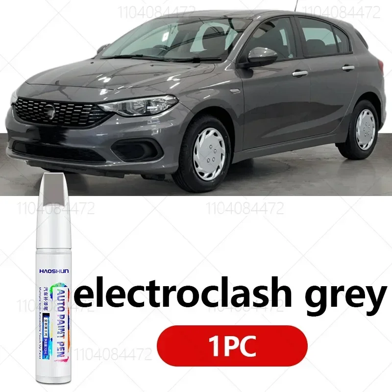Verf Reparatie Pen Touch Up Scratch Remover DIY Auto Accessoires Zwart Wit Groen Zilver Oranje Blauw Voor FIAT TIPO 2015-2024 356