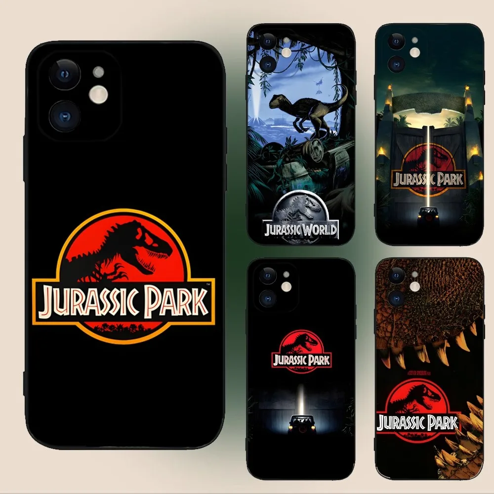 

Film J-Jurrasic Park Phone Case For iPhone 15,14,13,12,11,Plus,Pro Max,XS,X,XR,SE,Mini,8,7 Soft Silicone Black Cover