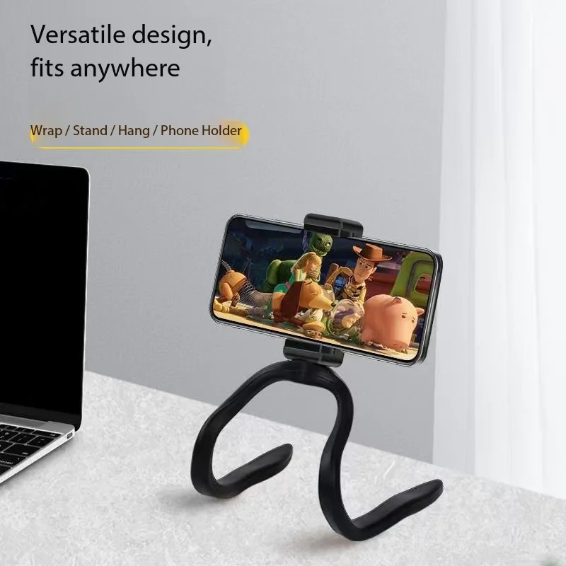 

Adjustable Bendable Hose Design 1/4 Screw Clip For Treadmil GYM Running Machine Mobile Phone Holder Hanging Extension Bracket