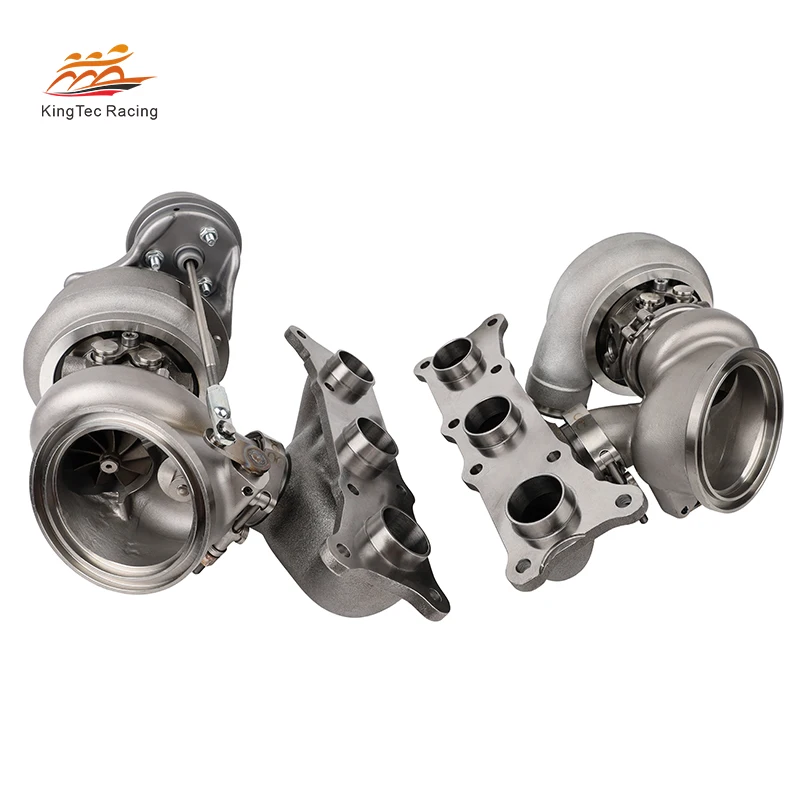 Billet Twin Turbo N54 Bolt On Racing Turbocharger Assy For BMW E90 E91 335i 135i 535i F01 N54B30 Engine Tuning Parts view 3