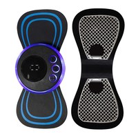 Smart Neck Rechargeable Massager Electric 19 Levels Tens Pulse Neck Massage Cervical Massage Patch for Muscle Pain Relief