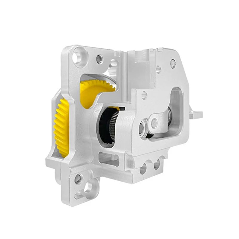Metal Extruder For Lab X1C/P1P P1S 3D Printers Featuring Hotend With DLC Coating On Hardened Steel Gears B