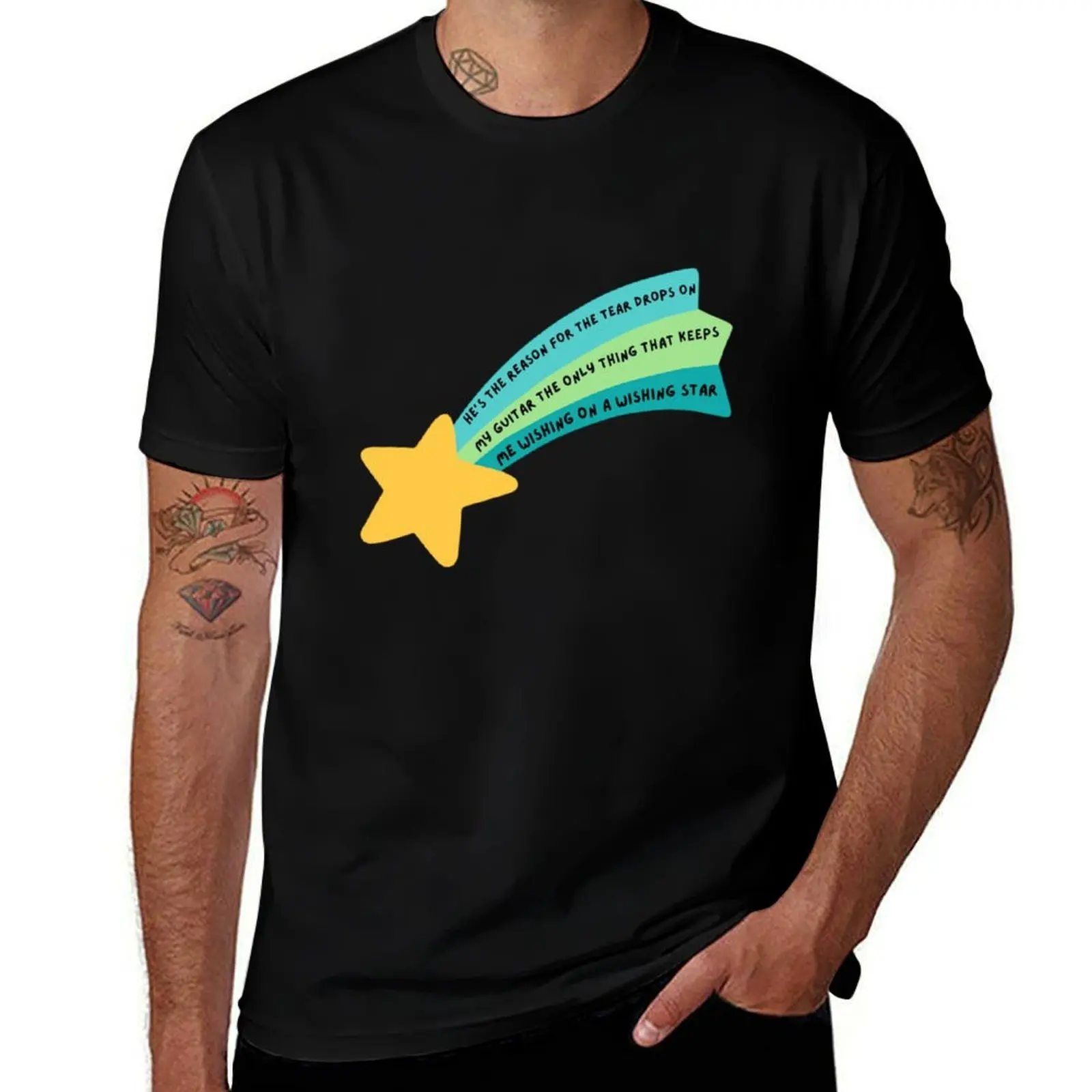 

Tear Drops on my Guitar T-Shirt custom shirt custom t shirt tees sweat shirts, men