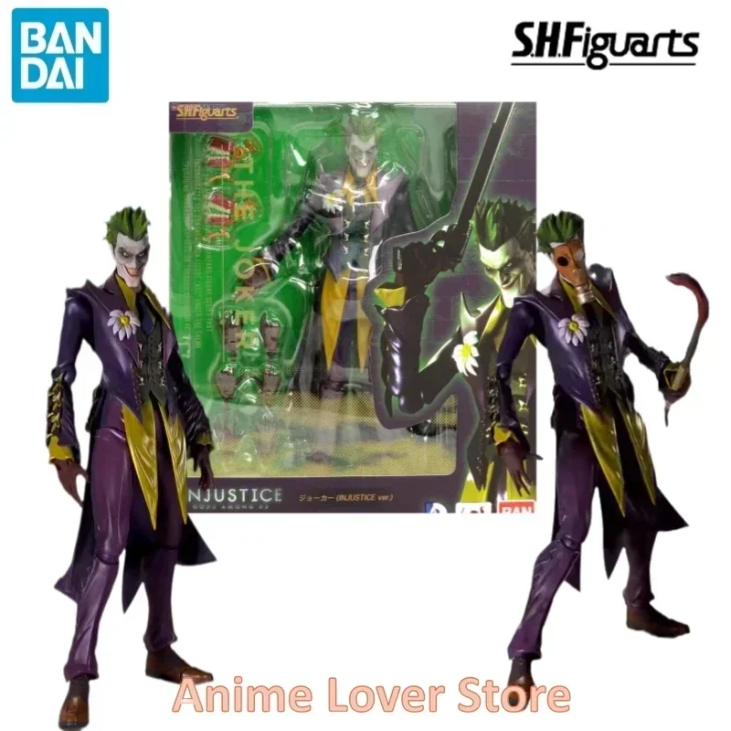 

In Stock Bandai Original MARVEL S.H.Figuarts SHF INJUSTICE JOKER Anime Figures Toys for Kids Gift Collectible Model Ornaments