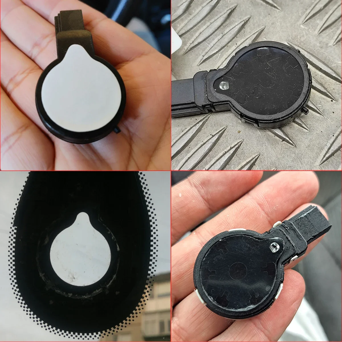 Para SEAT Altea XL 2006 - 2023 Sensor de luz de lluvia almohadilla de Gel película adhesiva cojín de silicona Kit de reparación de chips de parabrisas cinta fija 7612