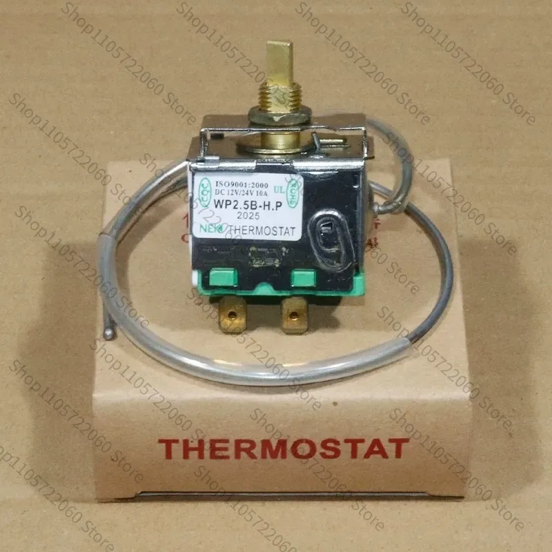 For 12V 24V Universal Car A/C Electronic Thermostat Adjustable Temperature Switch with Sensor Probe