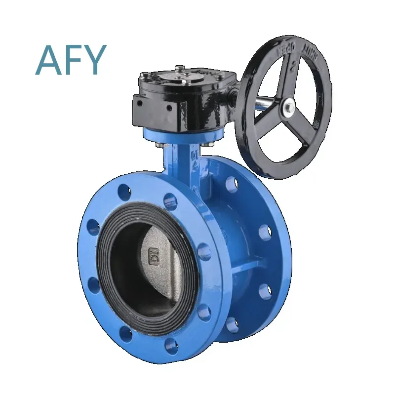 High Quality Manual Flange Butterfly Valve for DN200 Ductile Iron Pipe Fitting Industrial Plumbing HVAC Water Supply System