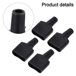 Cubierta de enchufe impermeable 50A para Panel Solar de caravana, 4 piezas, conector Anderson, a prueba de polvo, cubierta de Cable negra, herramientas manuales