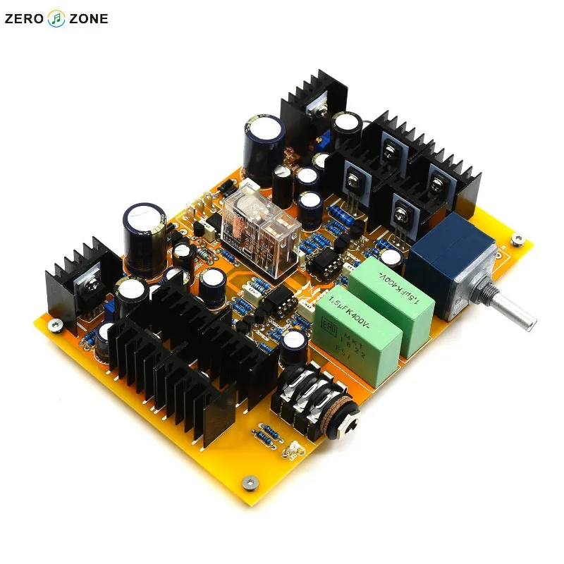 Zeluo delicate and soft HV-4 (the second generation product of Lyman core circuit) earphone amplifier -- finished board