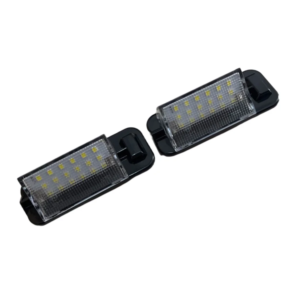 2Pcs X Car License Plate Light Compatible with BMW E36 Models