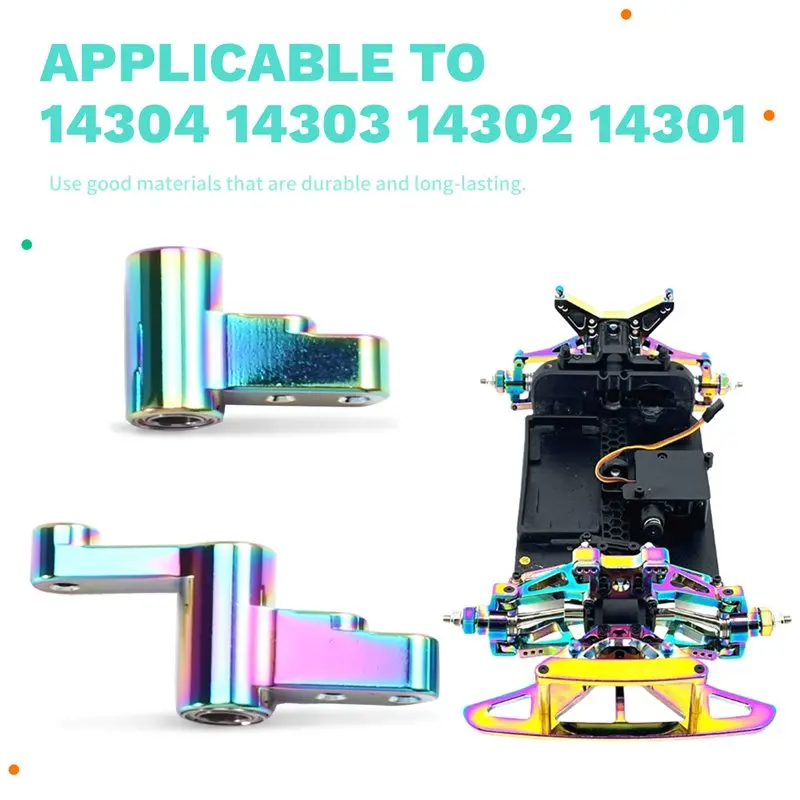 MJX 1/14 スケール RC カーアップグレードフロントステアリングアセンブリ + ベアリングキット (14301/14302 14303 14304) アクセサリーパーツ