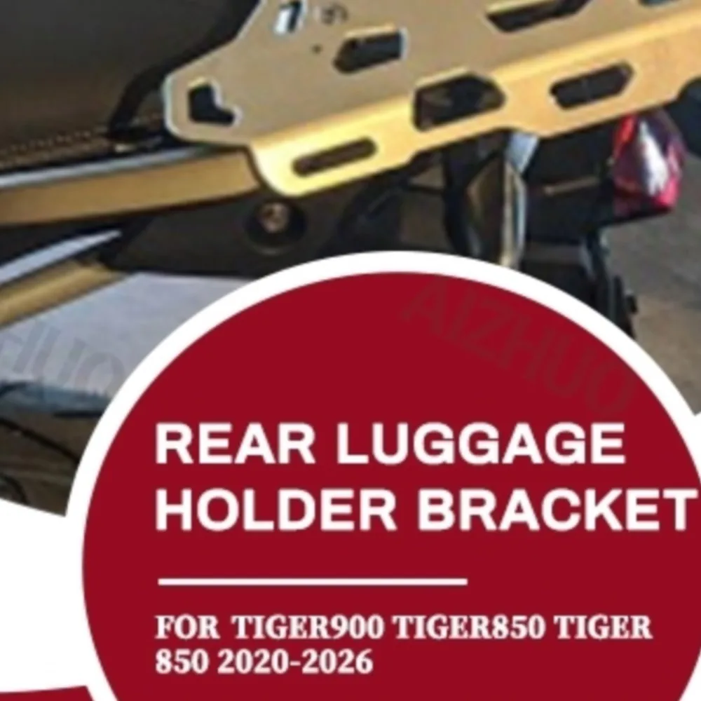 

For Tiger900 Tiger850 Tiger 850 Sport Tiger900 GT Rally PRO 1200 Rally Pro 2020-2025 2026 Rear Rack Cargo Luggage Holder Bracket
