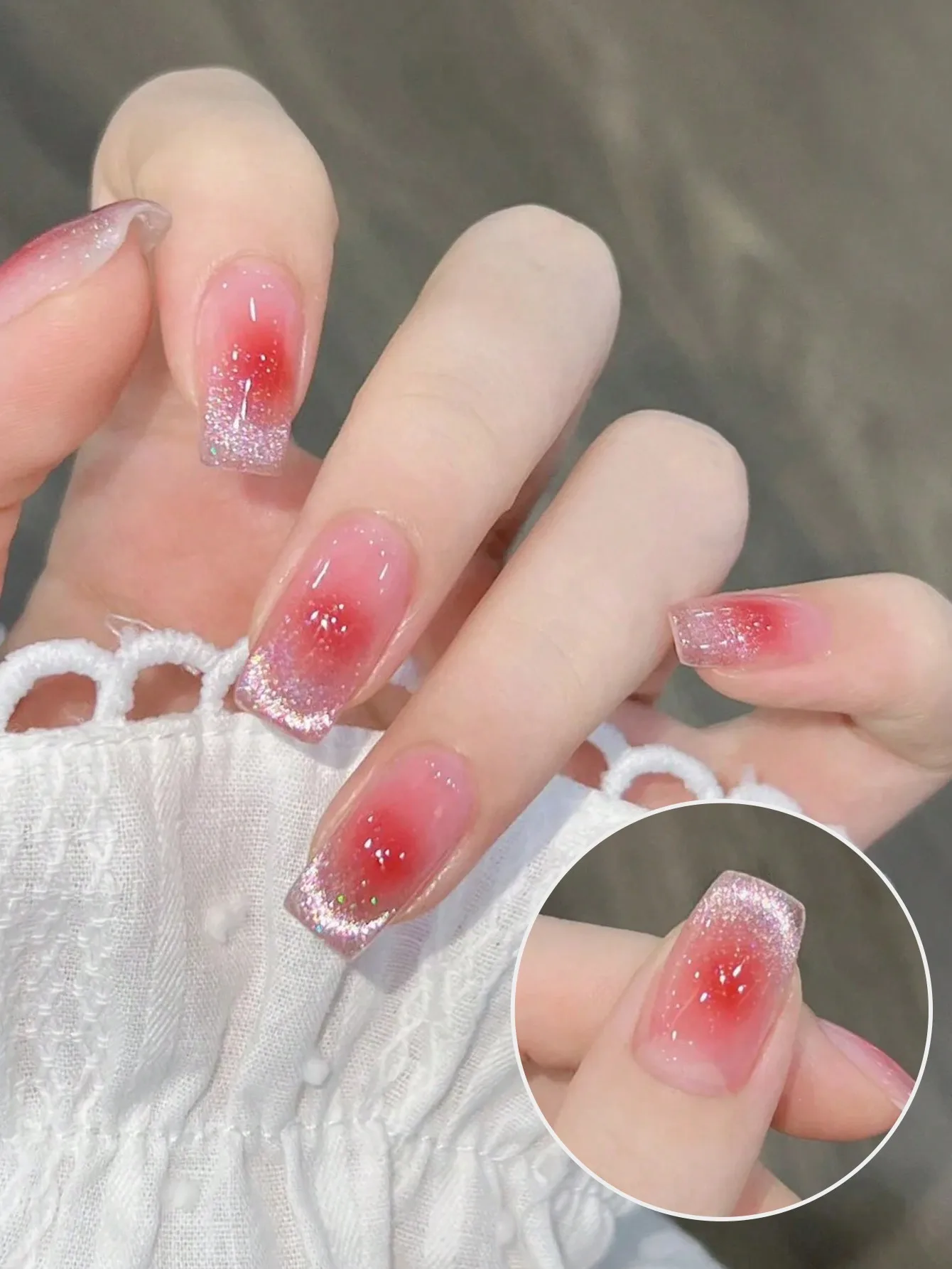 Vernis à ongles Gel à colle floraison, UV LED, tremper le dessus, scellant brillant, 15ml