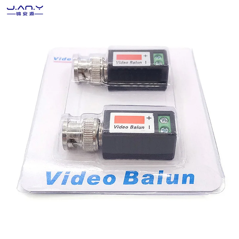 Vídeo BNC Transmission Filter, Monitoramento Anti-Interference Network Cable Extension, Untwisted Pair Transmitter, 202K UTP