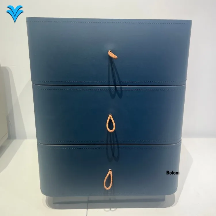 منضدة خشبية لغرفة النوم الحديثة ذات درجين وخزانة جانبية بجانب السرير بتصميم جديد لأثاث غرفة المعيشة في الفندق