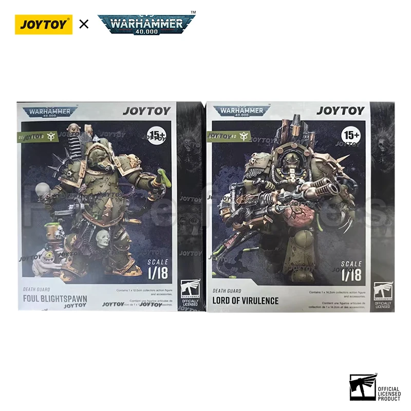 

1/18 JOYTOY Action Figure 40K Death Guard Champion Terminator Blightspawn Lord of Virulence Anime Model Toy