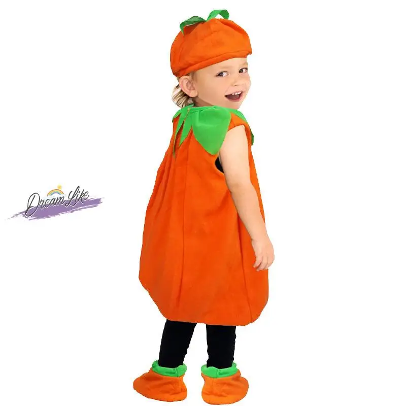 Disfraz de loween en Oferta, Disfraz de Calabaza para Niños, Ropa de Actuación COSPLAY para Niños y Niñas, Disfraz para Re...