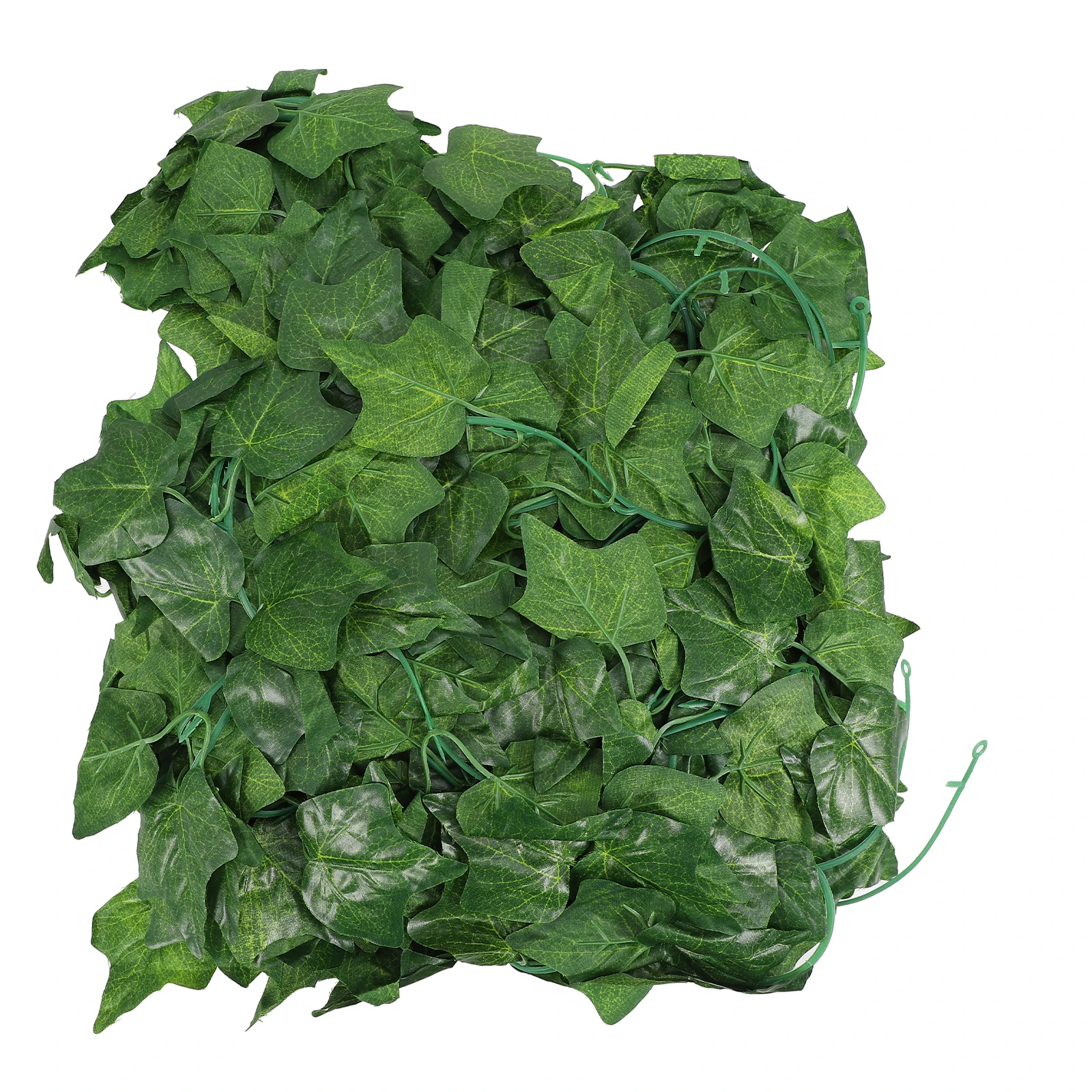 

5 Pcs Leaf Fake Rattan Ornament Wall Rattan Green Decorative Garden Hanging Creeper Vines Craft Bedroom Home Decor