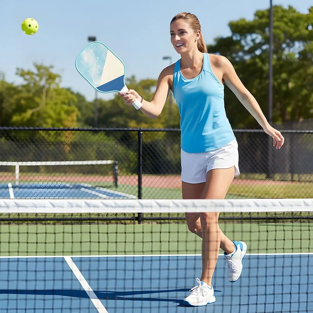 Professional Fiberglass Pickleball Paddles for Adults,Training Pickleball Rackets,Adult Training Fiberglass Pickleball Paddles
