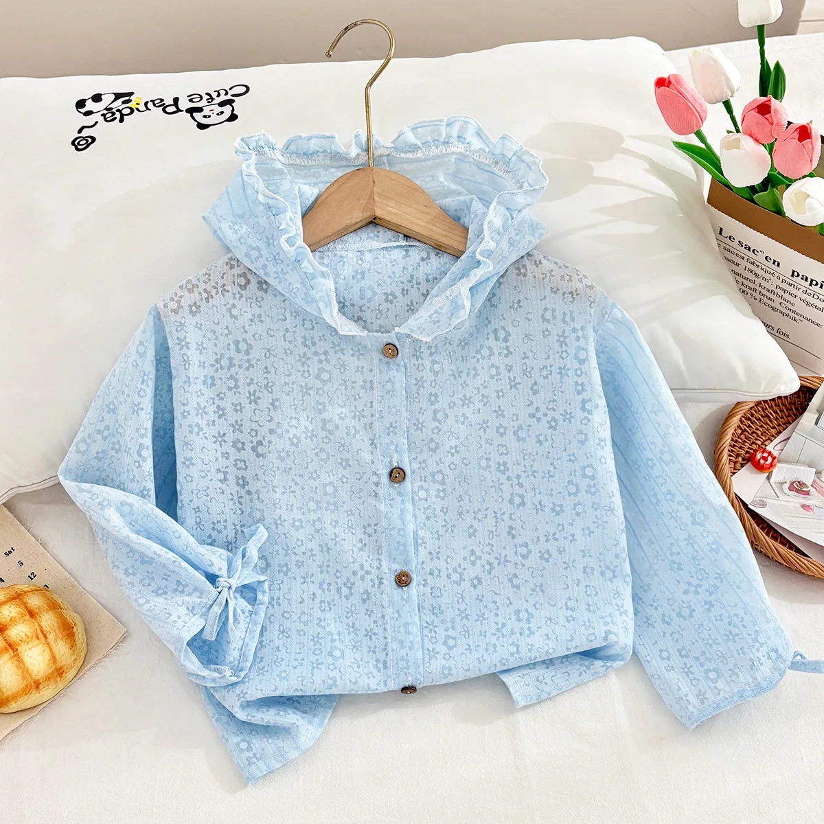 Рисунок 4 - Летняя тонкая солнцезащитная куртка для девочек