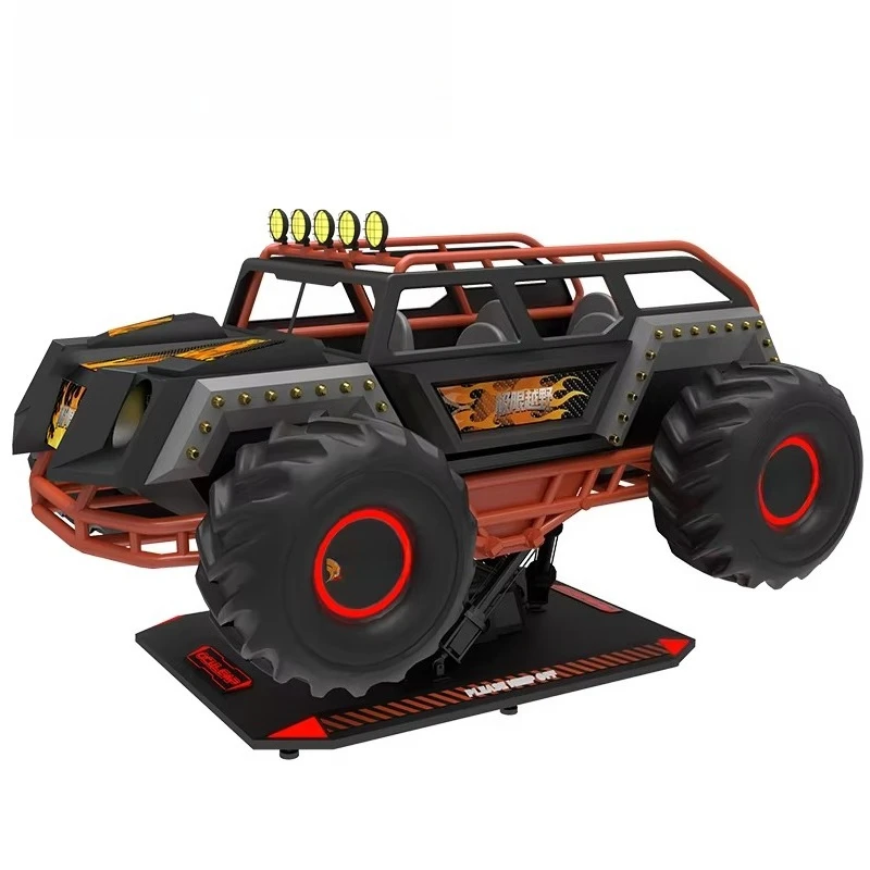 6-Person VR Racing Shooting Simulator 9D Off Road Vehicle Arcade Gaming Virtual Reality Dynamic Roller Coaster VR Game Machine view 5
