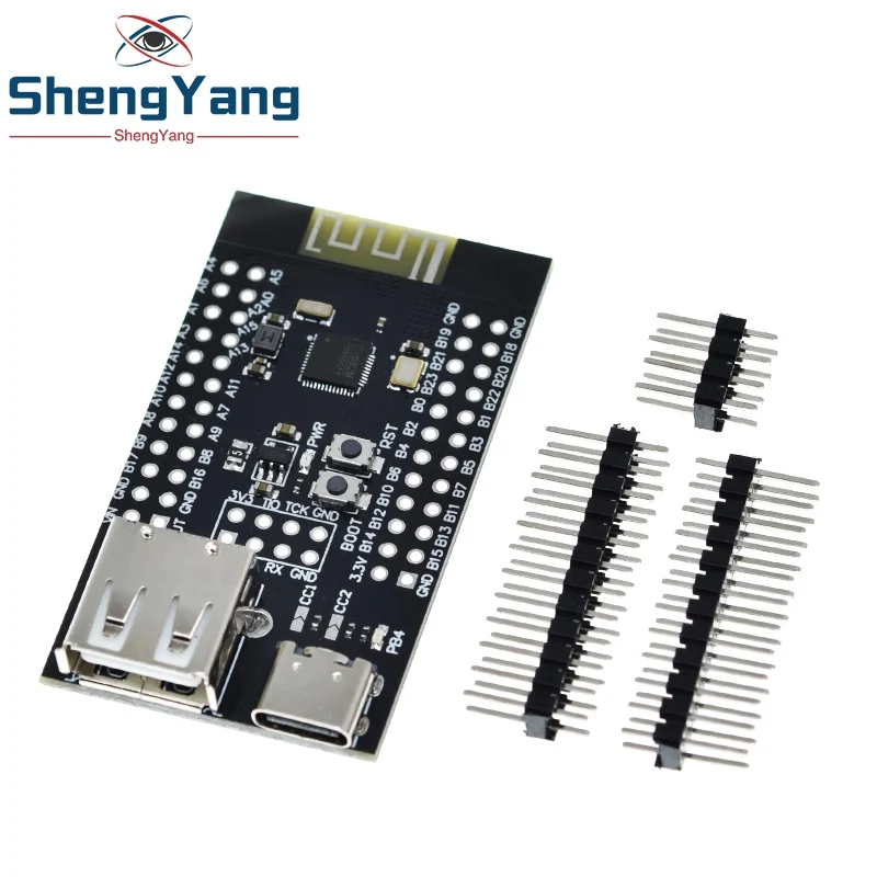 TZT CH582M Development Board Core Board BLE Wireless Bluetooth Microcontroller Low Energy Bluetooth MCU Dual USB