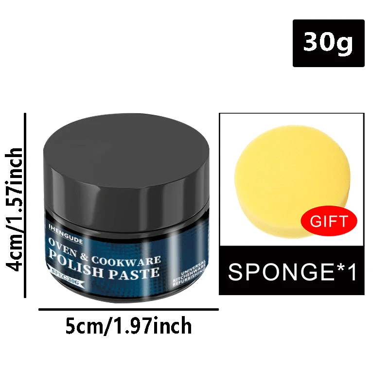 Metal Cream Rust Remover 30g Universal Polishing Paste Multi-Purpose Kitchenware Cleaning Cream for Pots - view 6