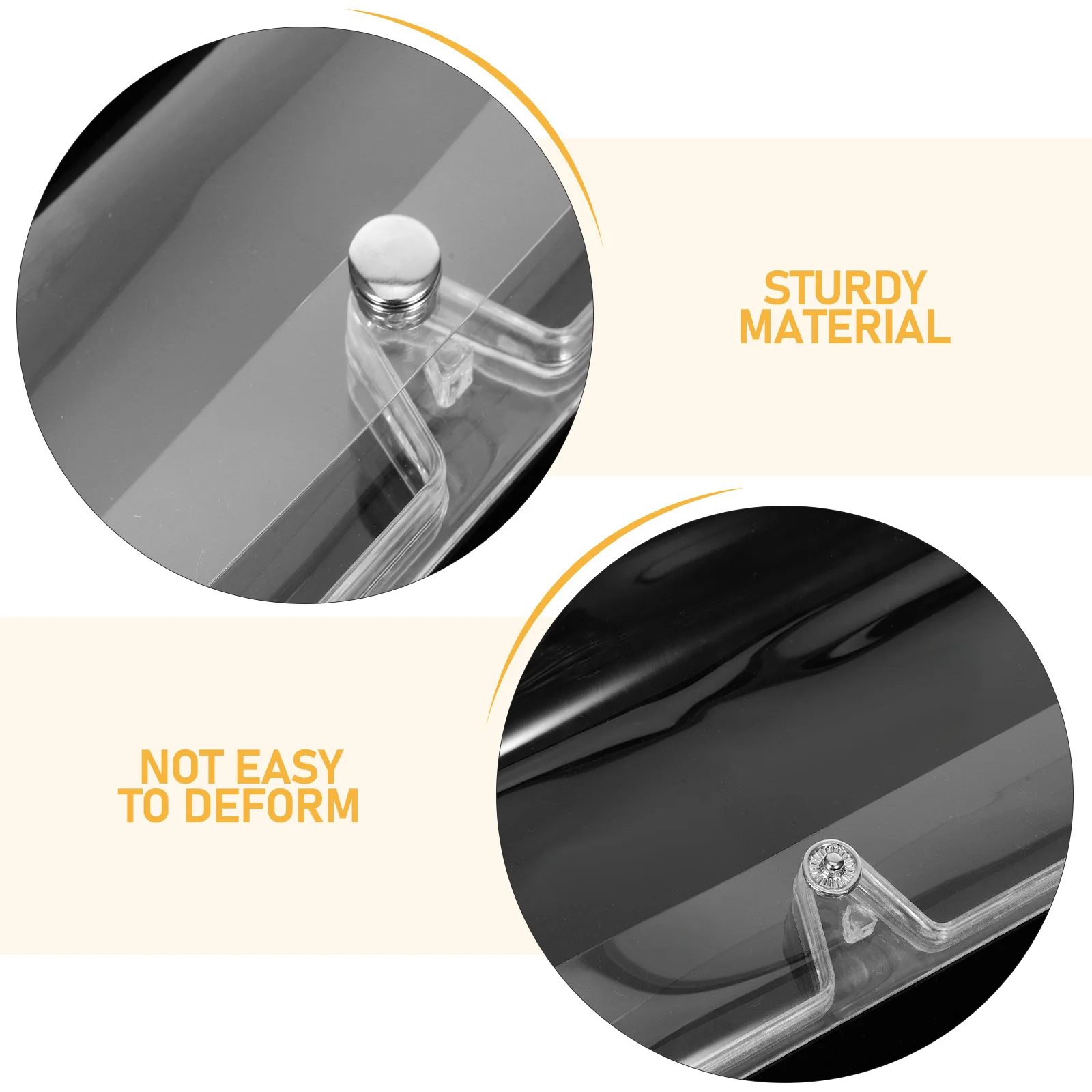 7 قطع نظارات حافظة صلبة محمولة للسفر نظارات شمسية صندوق نظارات هارد شل خفيفة الوزن متينة حافظة نظارات العين #4