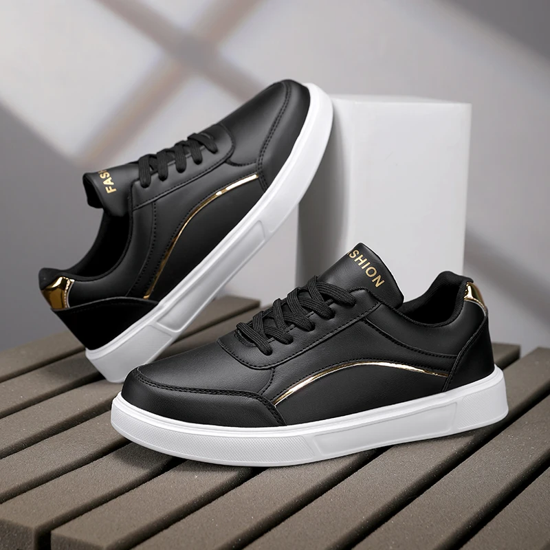 YRZL Mens Shoes Woman Vulcanize Shoes Flats Skateboarding Shoe for Women Sneakers White Black Sports Shoes Men Women's Sneakers