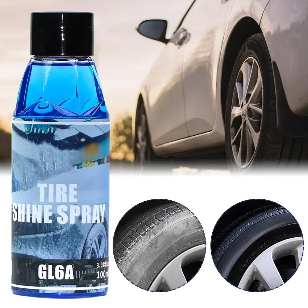 Automobile Tire Coating Agent Rubber Renovation Waterproof Long-lasting Blackening Anti-cracking Protective Brightening Wax B8L1