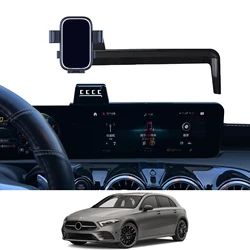 Car Mobile Phone Holder for Benz A-Class A CLASS 2019-2023 GPS Bracket Navigation Stand Auto Accessories