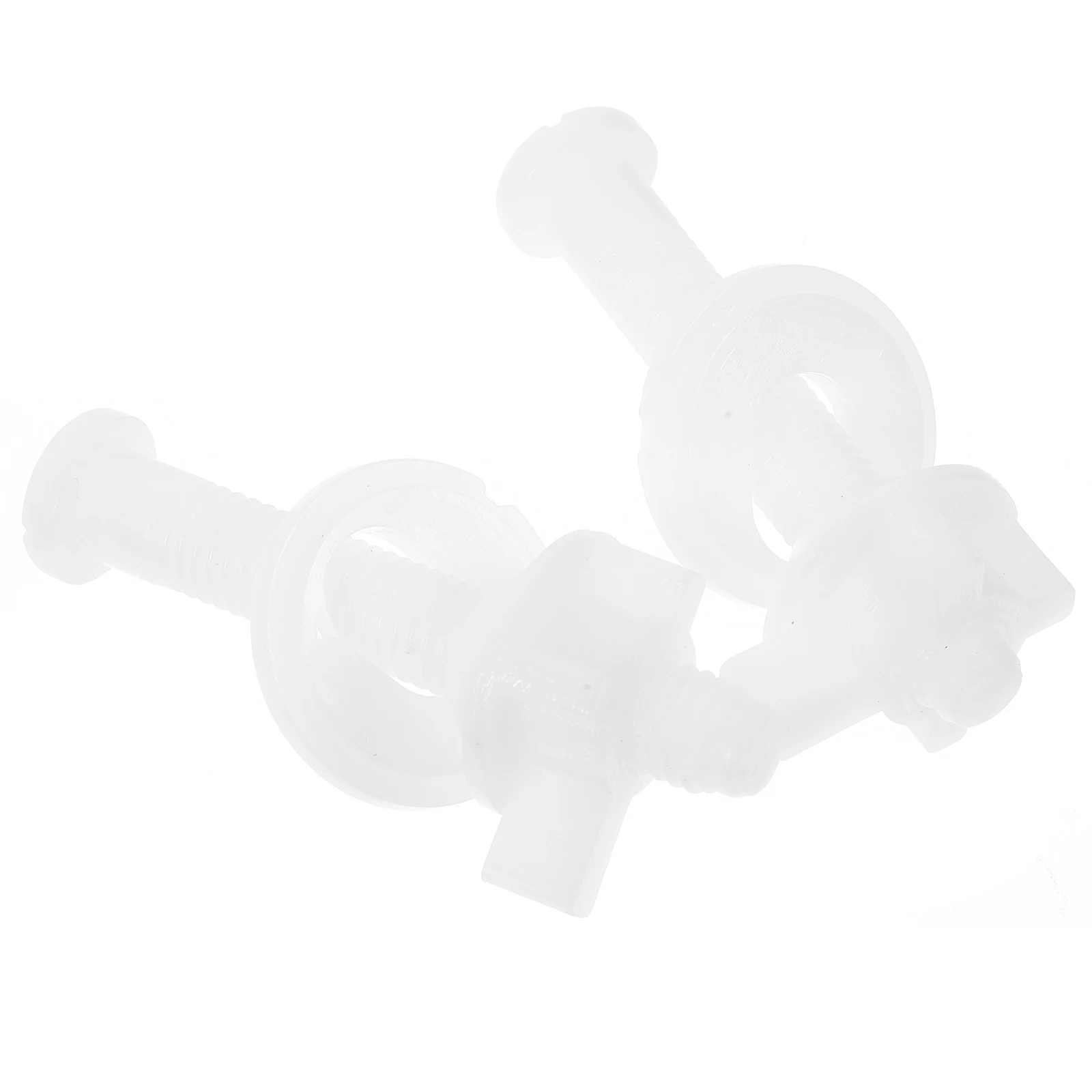 

2PCS Toilet Seat Accessories Fittings Kit Replacement Bolts Mounting Washers Hardware Sturdy Materials Universal Design