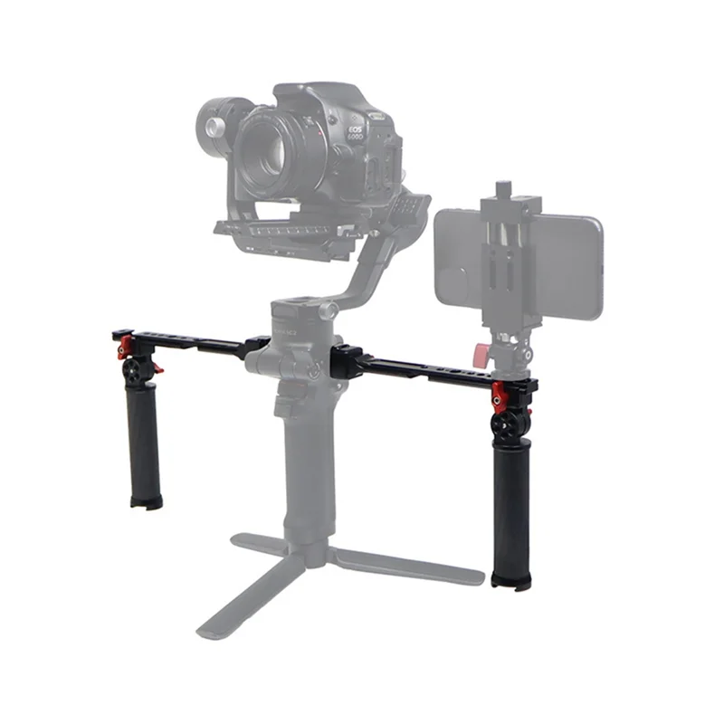 AA84 двойной карданный подвес для DJI Ronin RS2/3/4, складная карбоновая ручка 180, регулируемая для DJI RS2/3/4 A
