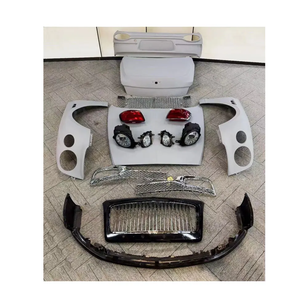 For Bentley Flying Spur / Mulsanne Old updated to new 08-17, upgraded to 20 diamond headlights, complete set of tail lights