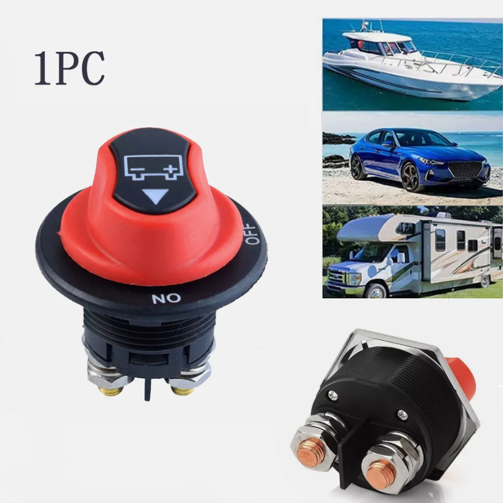 

1Pc Marine Boat Knob Isolator Cut Off Circuit Breaker Parts Universal 12v Car Motorbike Battery Knob Switch Auto Accessories