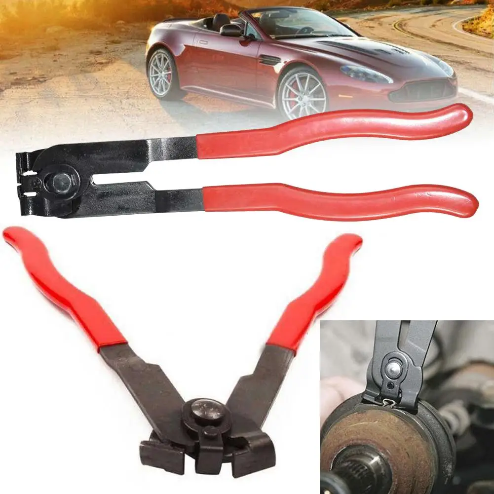 1pcs Cv Joint Boot Clamp Pliers Car Banding Hand Tool For Exhaust Pipe Fuel Filter Hand Installer Clamp Tool N8O2