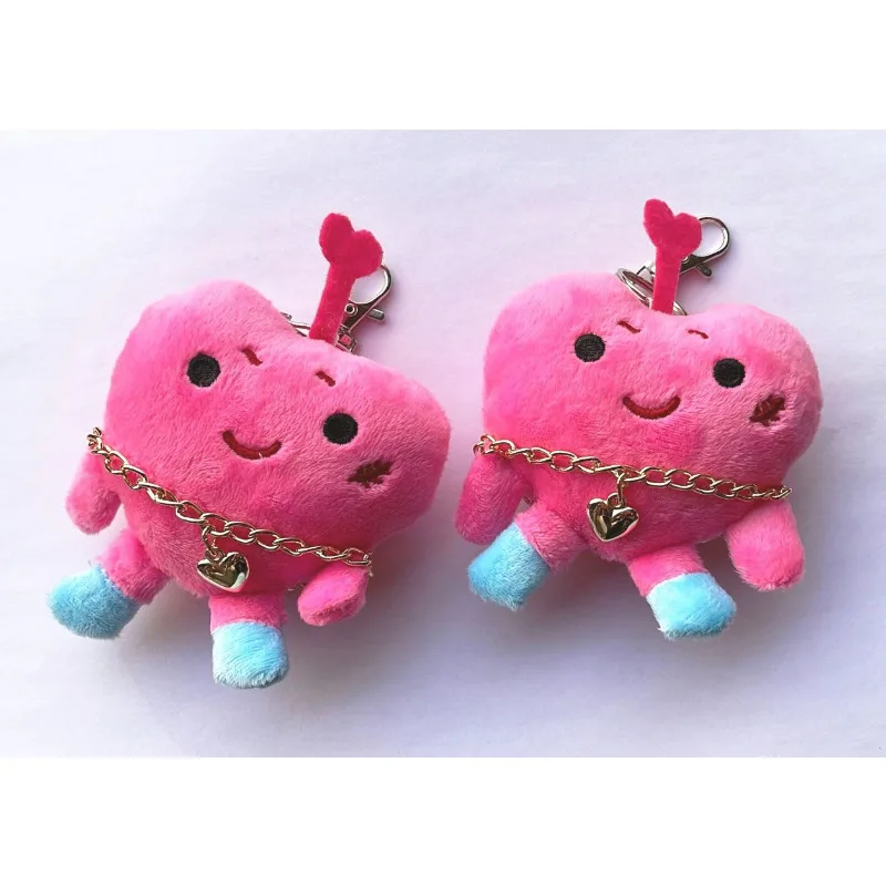 Nuevo Kpop CASE 143 Felix verde rosa dibujos animados llavero de felpa llavero mochila bolso colgante Mini figura Fans