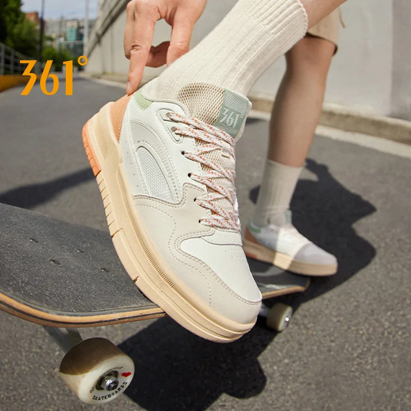 

361 Degrees Women's Skateboard Shoes Versatile Classic Non-slip Comfortable Durable Stitching Culture Female Sneakers 682536608