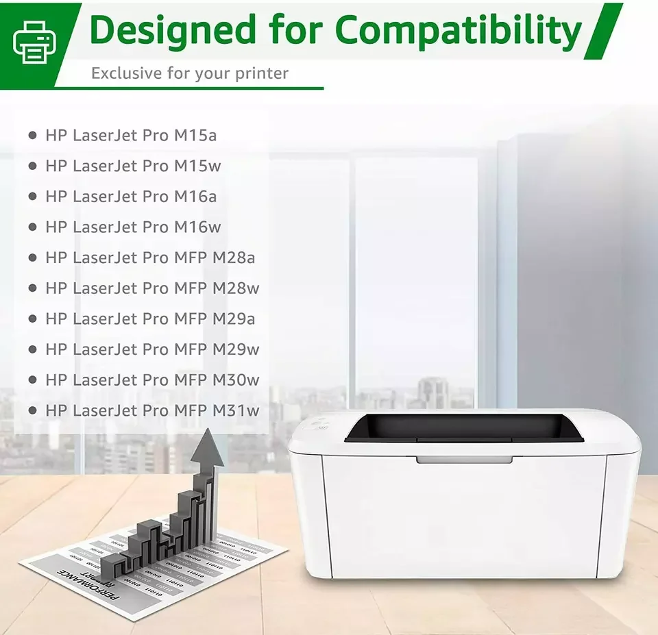 1 Pack CF248A 48A 248A Toner Compatible for HP LaserJet Pro M15W M15A Printers