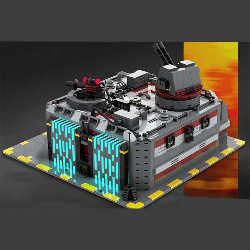 1594 قطعة MOC SW استنساخ قاعدة مستودع ستار معركة نموذج بناء اللعب كتل العمارة هدايا عيد الميلاد تجميع فكرة الطوب الاطفال