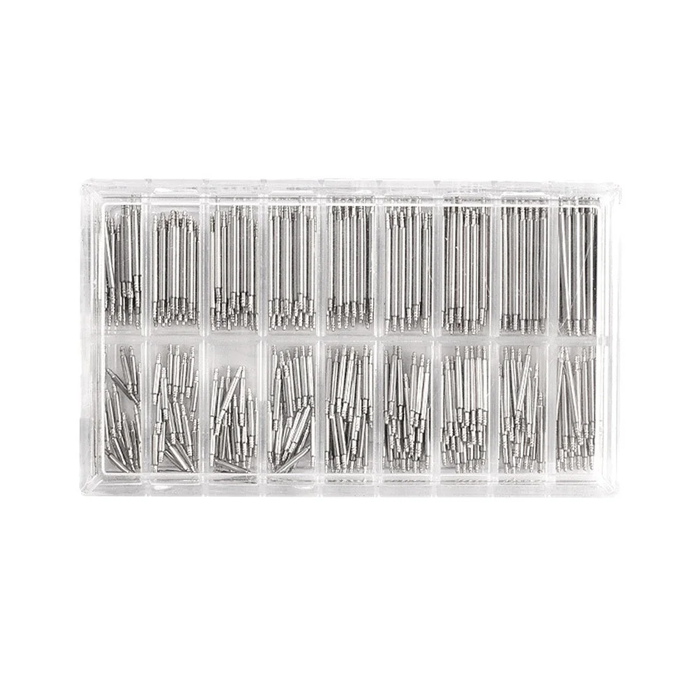 

360pcs 8-25Mm Watch Repair Tools Spring Bar Remover Replacement Kit For Band Link Connection Durable Storage Box Included